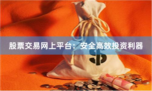股票交易网上平台:安全高效投资利器